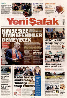 YENİ ŞAFAK 2 Nisan 2026 gazete manşeti
