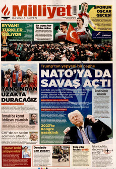 MİLLİYET 2 Nisan 2026 gazete manşeti