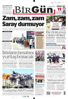 BİRGÜN 2 Nisan 2026 gazete manşeti