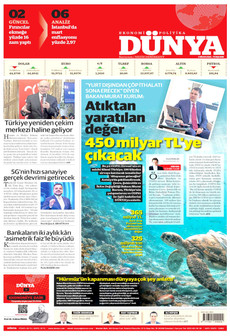 DÜNYA 2 Nisan 2026 gazete manşeti