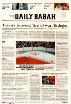 DAİLY SABAH 2 Nisan 2026 gazete manşeti