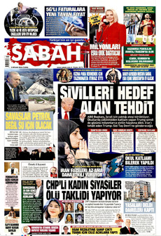 SABAH 3 Nisan 2026 gazete manşeti