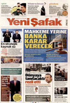 YENİ ŞAFAK 3 Nisan 2026 gazete manşeti