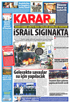 KARAR 3 Nisan 2026 gazete manşeti