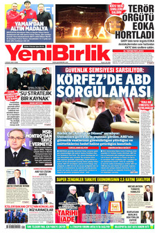 YENİBİRLİK 3 Nisan 2026 gazete manşeti