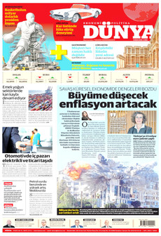 DÜNYA 3 Nisan 2026 gazete manşeti