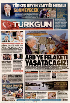TÜRKGÜN 4 Nisan 2026 gazete manşeti