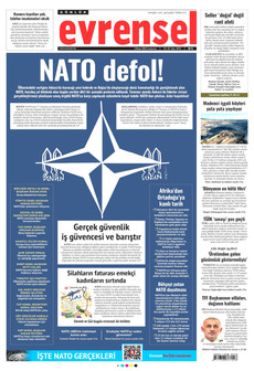 EVRENSEL 4 Nisan 2026 gazete manşeti