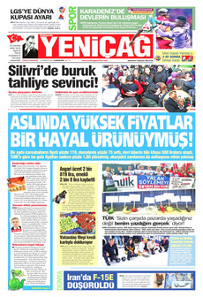 YENİÇAĞ 4 Nisan 2026 gazete manşeti