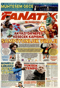 FANATİK 4 Nisan 2026 gazete manşeti