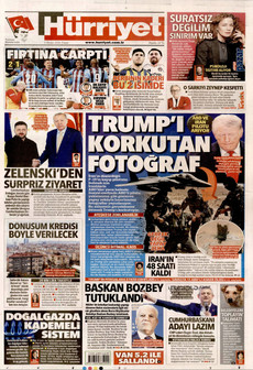 HÜRRİYET 5 Nisan 2026 gazete manşeti