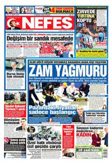 NEFES 5 Nisan 2026 gazete manşeti