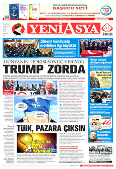 YENİ ASYA 5 Nisan 2026 gazete manşeti