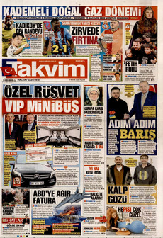 TAKVİM 5 Nisan 2026 gazete manşeti