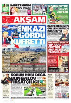 AKŞAM 6 Nisan 2026 gazete manşeti