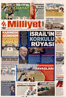 MİLLİYET 6 Nisan 2026 gazete manşeti