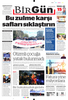 BİRGÜN 6 Nisan 2026 gazete manşeti
