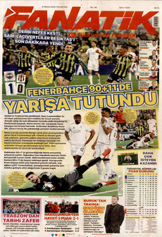 FANATİK 6 Nisan 2026 gazete manşeti