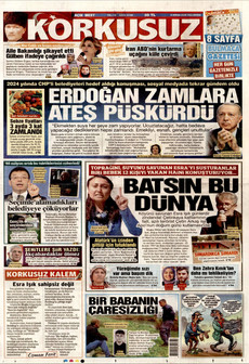 KORKUSUZ 6 Nisan 2026 gazete manşeti