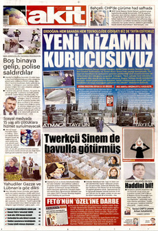 YENİ AKİT 8 Nisan 2026 gazete manşeti