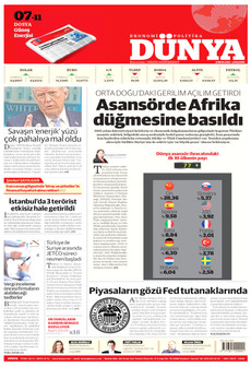 DÜNYA 8 Nisan 2026 gazete manşeti