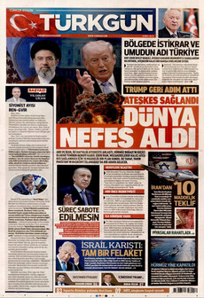 TÜRKGÜN 9 Nisan 2026 gazete manşeti