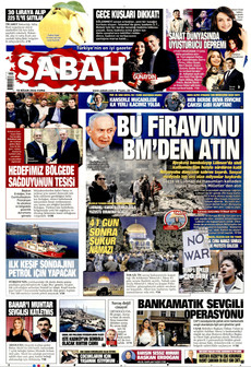 SABAH 10 Nisan 2026 gazete manşeti