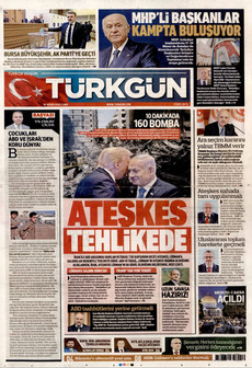 TÜRKGÜN 10 Nisan 2026 gazete manşeti