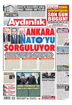 AYDINLIK GAZETESİ 10 Nisan 2026 gazete manşeti
