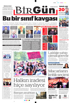 BİRGÜN 11 Nisan 2026 gazete manşeti