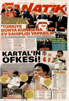 FANATİK 11 Nisan 2026 gazete manşeti