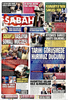 SABAH 12 Nisan 2026 gazete manşeti