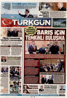 TÜRKGÜN 12 Nisan 2026 gazete manşeti