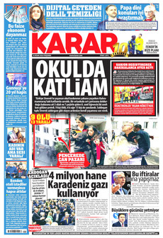 KARAR 16 Nisan 2026 gazete manşeti