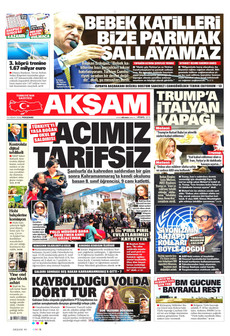 AKŞAM 16 Nisan 2026 gazete manşeti