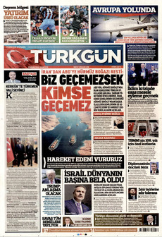 TÜRKGÜN 20 Nisan 2026 gazete manşeti