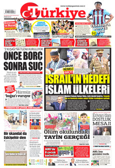 TÜRKİYE GAZETESİ 20 Nisan 2026 gazete manşeti