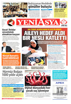YENİ ASYA 20 Nisan 2026 gazete manşeti