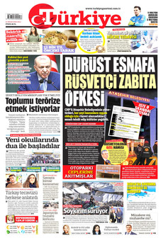 TÜRKİYE GAZETESİ 21 Nisan 2026 gazete manşeti