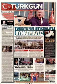 TÜRKGÜN 22 Nisan 2026 gazete manşeti