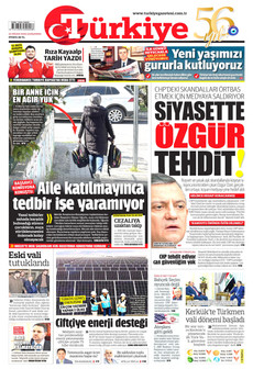 TÜRKİYE GAZETESİ 22 Nisan 2026 gazete manşeti