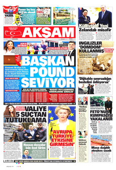 AKŞAM 22 Nisan 2026 gazete manşeti