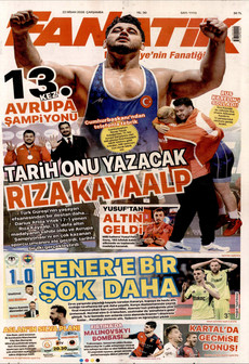 FANATİK 22 Nisan 2026 gazete manşeti