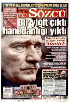 SÖZCÜ 23 Nisan 2026 gazete manşeti