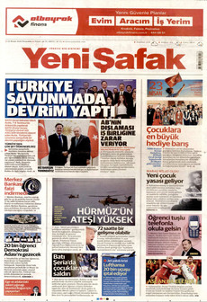 YENİ ŞAFAK 23 Nisan 2026 gazete manşeti