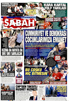SABAH 24 Nisan 2026 gazete manşeti