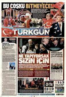 TÜRKGÜN 24 Nisan 2026 gazete manşeti