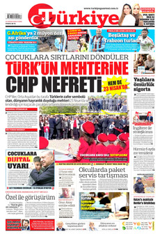 TÜRKİYE GAZETESİ 24 Nisan 2026 gazete manşeti