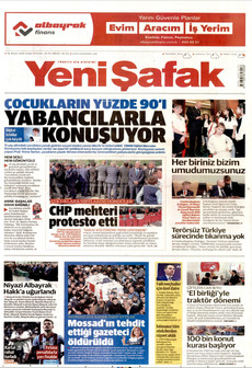 YENİ ŞAFAK 24 Nisan 2026 gazete manşeti