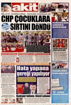 YENİ AKİT 24 Nisan 2026 gazete manşeti